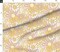 Retro Hippy Floral Yellow Flowers Flower Power Bohemian Sunshine Large Scale Custom Printed Fabric by Spoonflower Various Fabrics by the Yard or Fat Quarter